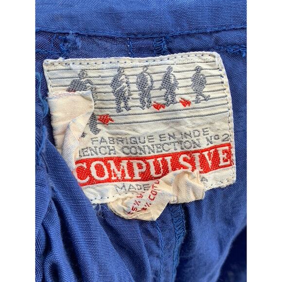 FRENCH CONNECTION NO. 2 COMPULSIVE Men's Vintage Blue Cotton Blend Pants SZ 32 - Picture 10 of 16